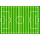 SBCdb4857 Vafa teren de fotbal 30x20cm